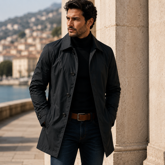 Alejandro | Abrigo Impermeable