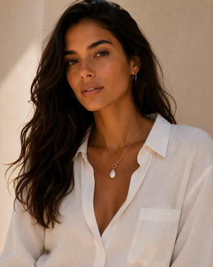 Martina | Collar de Perla Natural