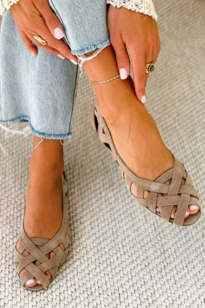 Caterina | Sandalias Trenzadas Verano Vibrante