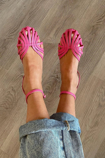 Vitoria | Sandalias Joya Doradas