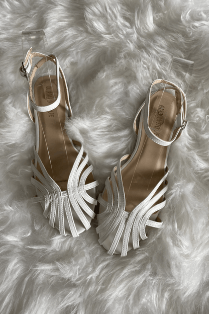 Vitoria | Sandalias Joya Doradas