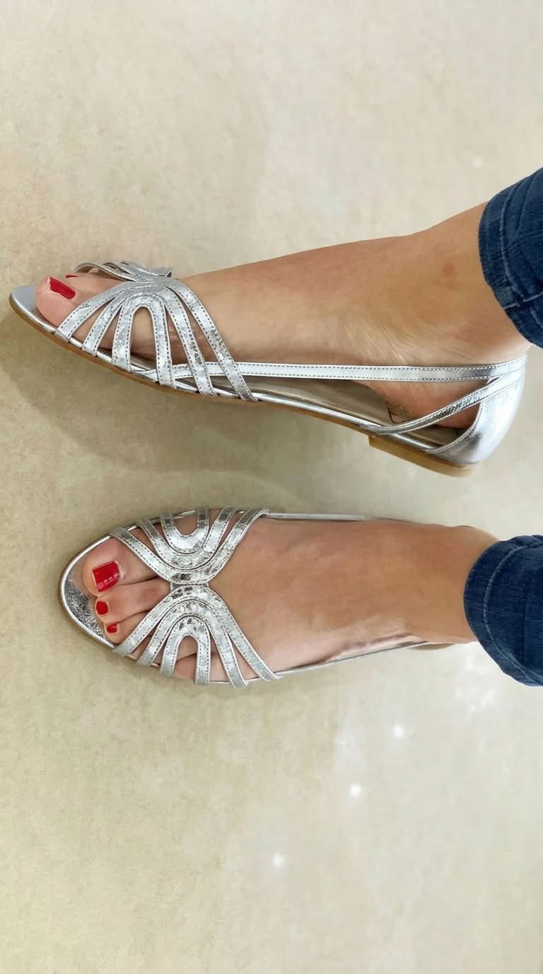 Eleonor | Sandalias Doradas Luz de Verano