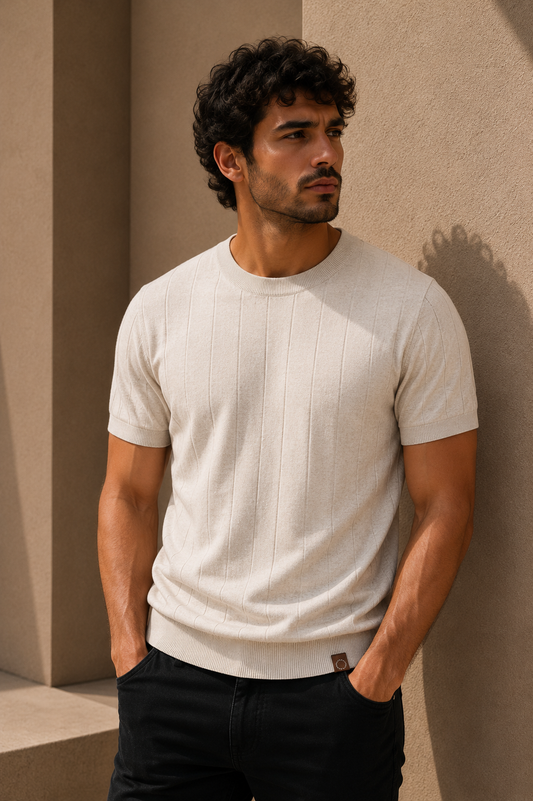 Lucas | Camiseta de Canalé Premium