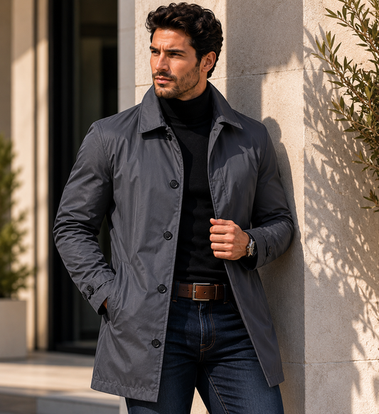 Alejandro | Abrigo Impermeable