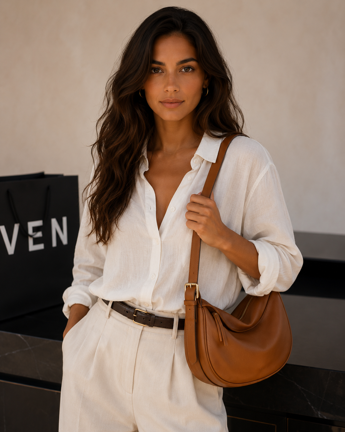 Sofía | Bolso Media Luna Elegance