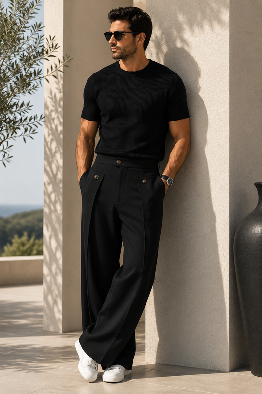 Daniel | Pantalón de Pierna Ancha