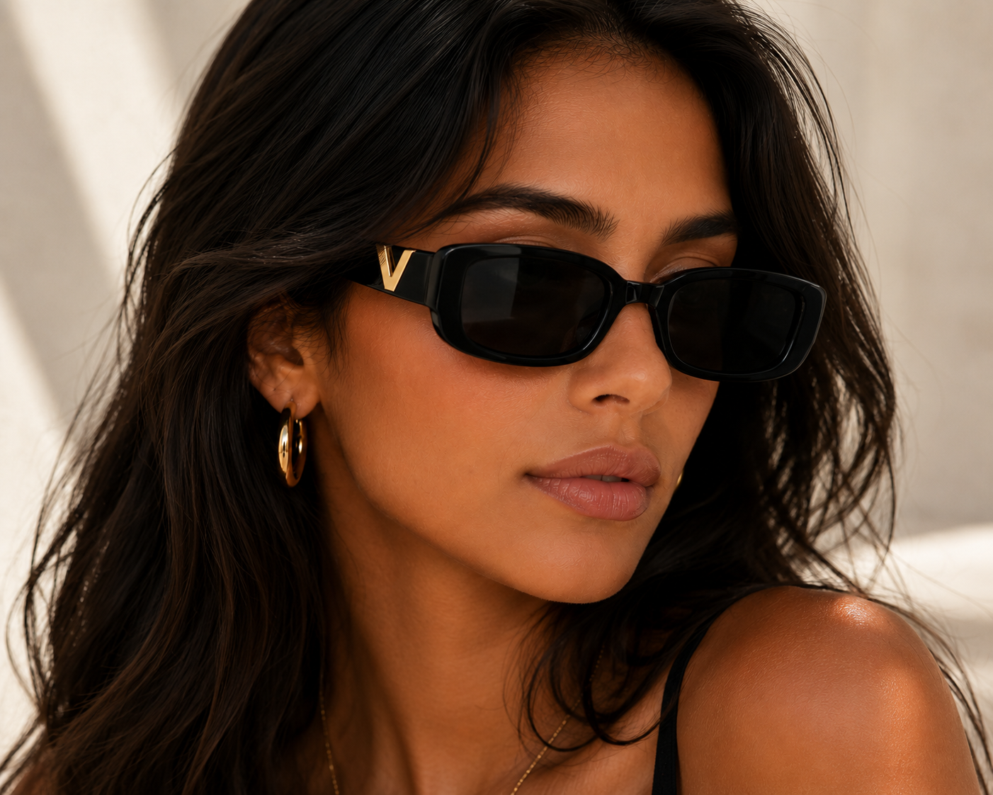 Elena | Gafas de Sol Rectangulares