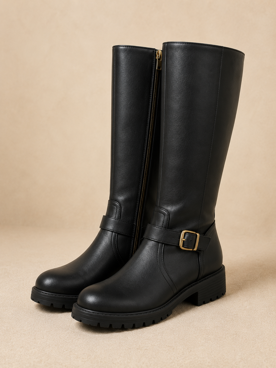 Elisa | Elegantes Botas para Mujer con Tacón Bajo