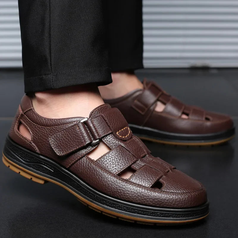 Lorenix | Sandalias de piel