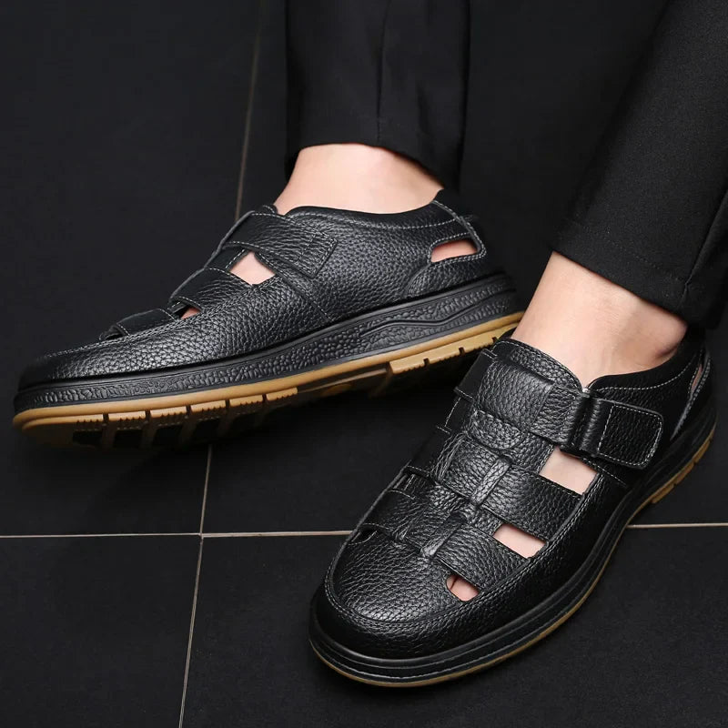 Lorenix | Sandalias de piel