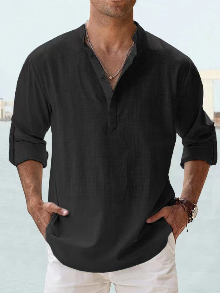 Lorenix | Camisa de lino transpirable
