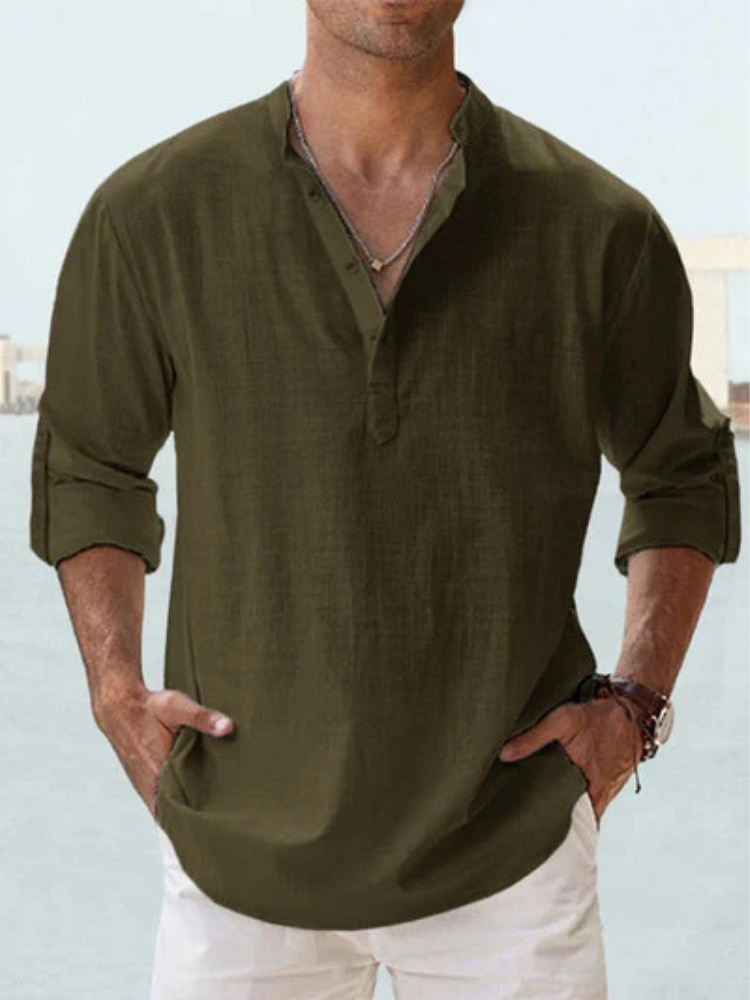 Lorenix | Camisa de lino transpirable