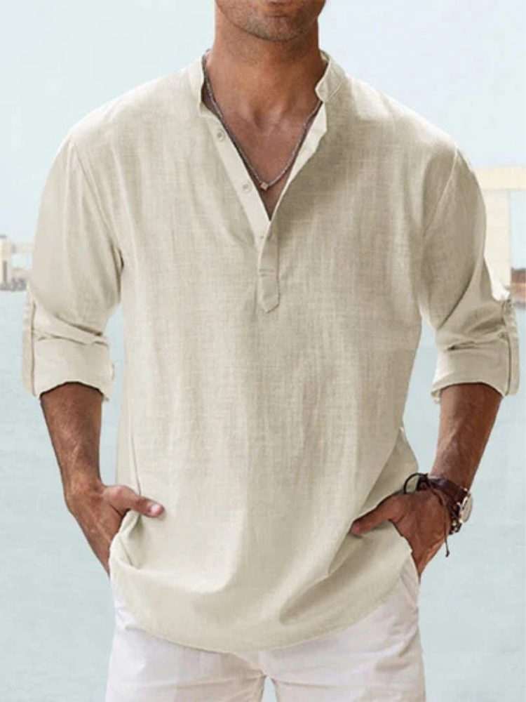 Lorenix | Camisa de lino transpirable