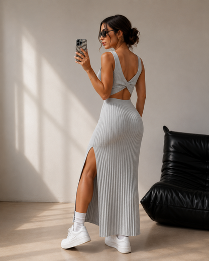 Siena | Vestido Maxi de Punto para Mujer